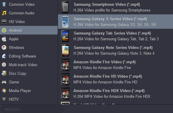 Convert iTunes movies to Galaxy S7 Video Format