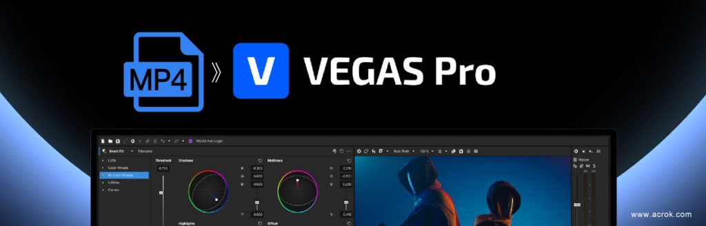 Convert MP4 to Vegas Pro 23